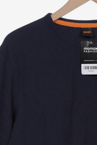 BOSS Orange Sweater M in Blau