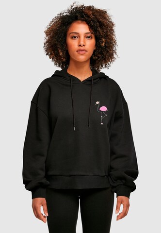 Merchcode Sweatshirt in Schwarz: Vorderseite
