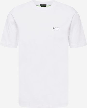 BOSS Green Shirt 'TEE' in White: front