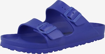 BIRKENSTOCK Muiltjes 'Arizona' in Blauw: voorkant