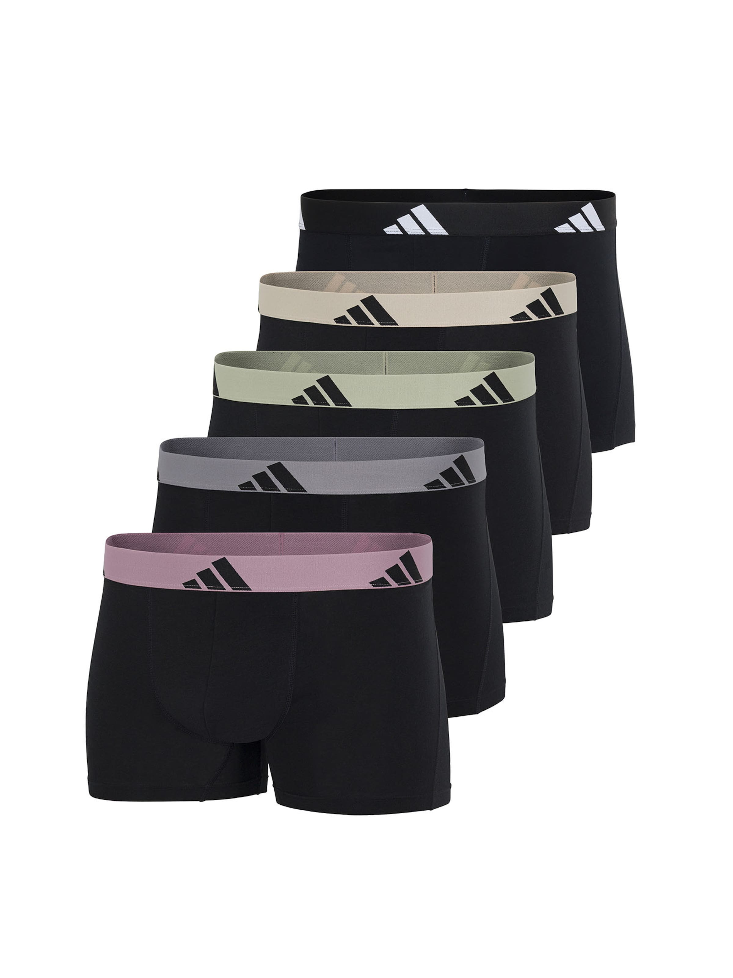 ADIDAS SPORTSWEAR Long Johns ' Active Flex Cotton ' in Black: front