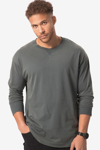 T-Shirt STHUGE en gris : devant