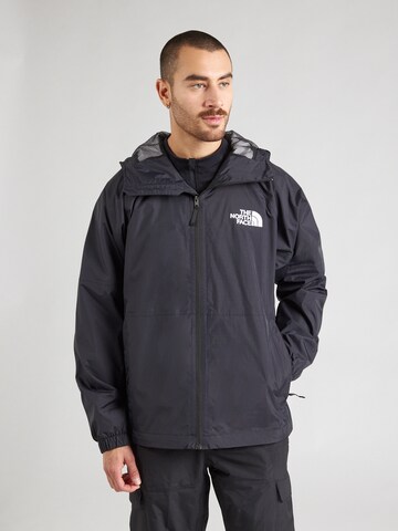 THE NORTH FACE Αθλητικό μπουφάν 'BUILD UP' σε μαύρο: μπροστά