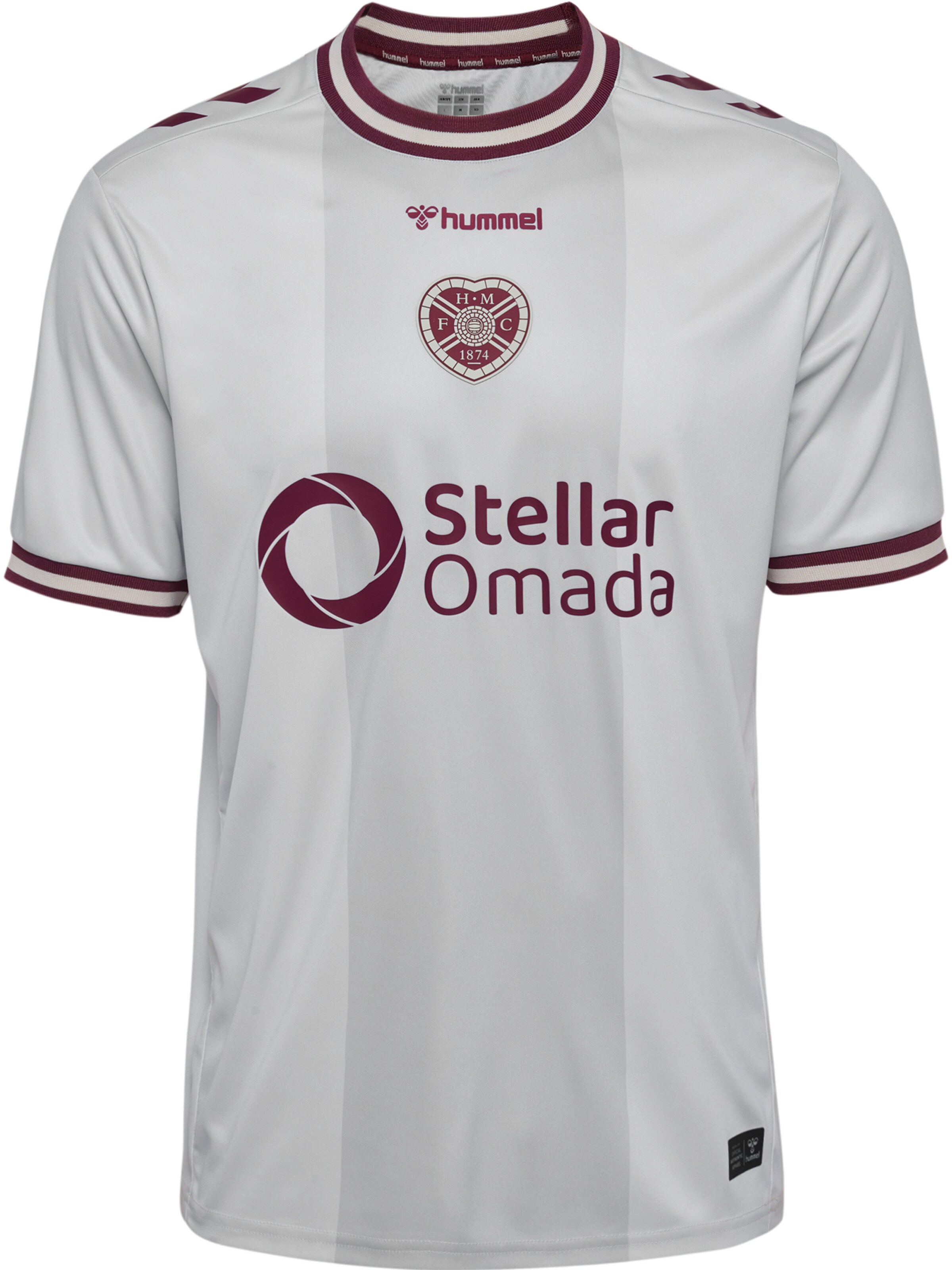 Hummel Functioneel shirt in Wit: voorkant