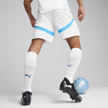 Regular Pantalon de sport 'Olympique de Marseille' PUMA en blanc