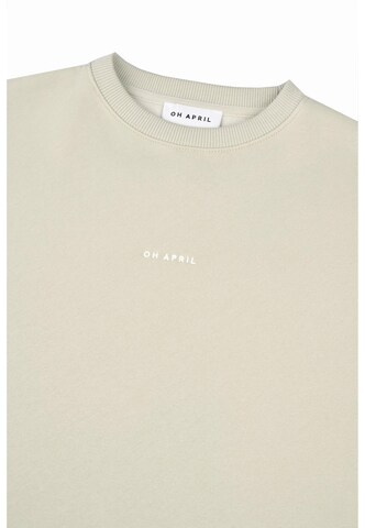 Sweat-shirt OH APRIL en vert