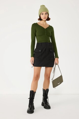 No Matter What Shirt in Groen