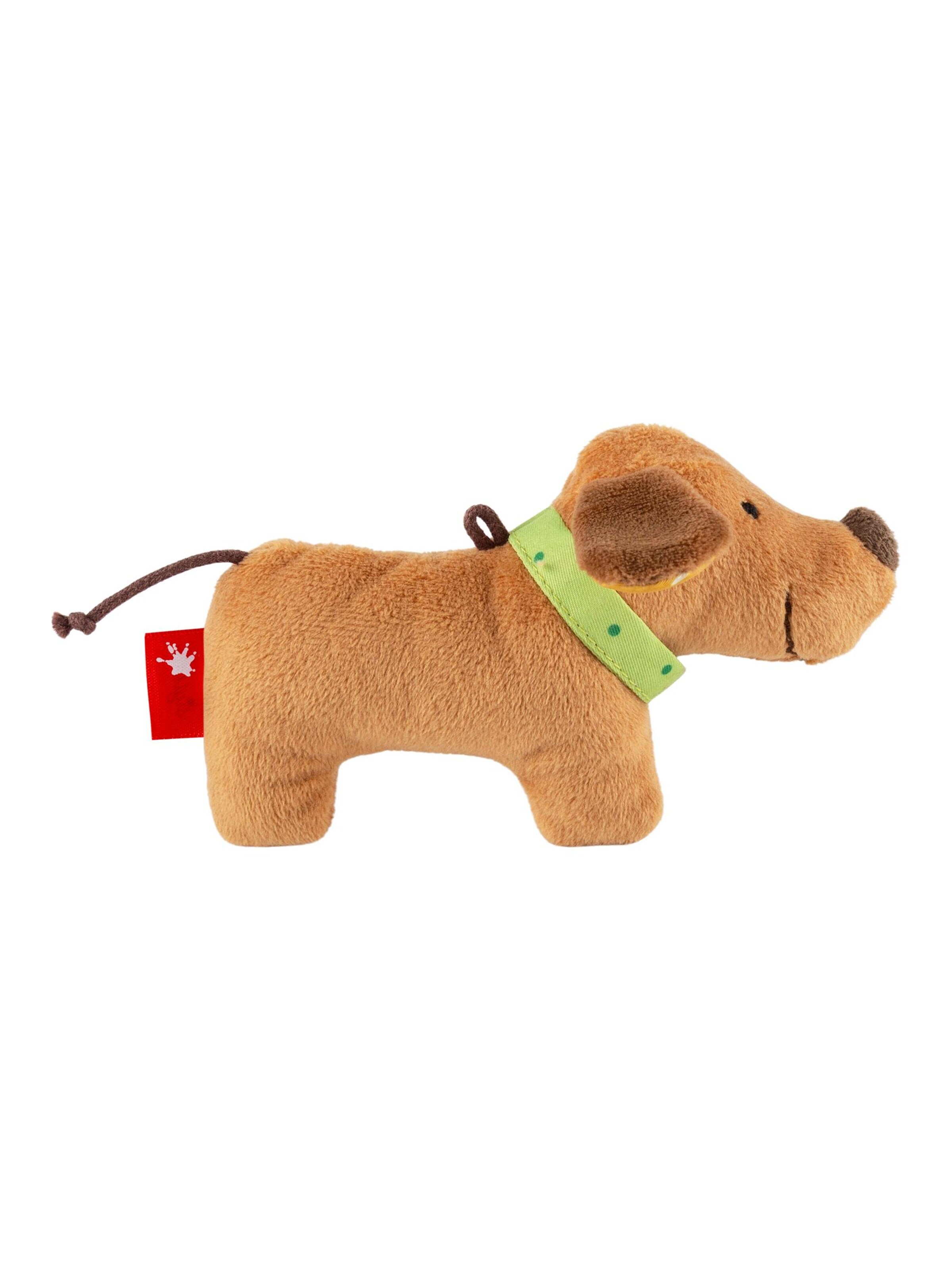 SIGIKID Stuffed animals 'Greifling Dackel sigibaby' in Brown
