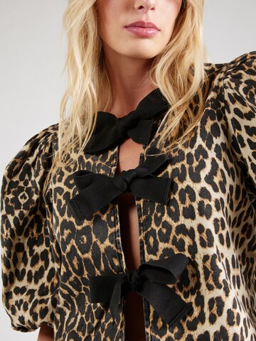 co'couture Bluse in Braun