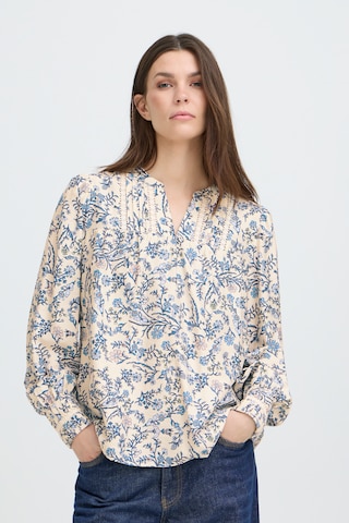 Pulz Blouse 'PZAbrina' in Blauw: voorkant