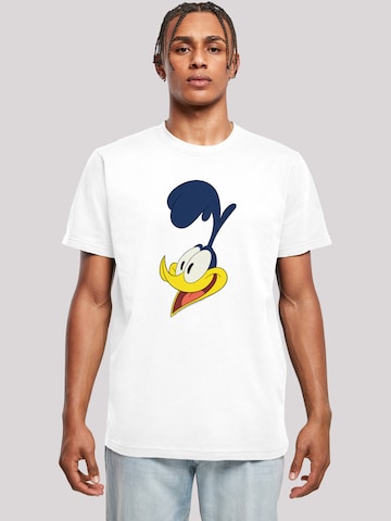 F4NT4STIC T-Shirt 'Looney Tunes Road Runner' in Weiß: predná strana