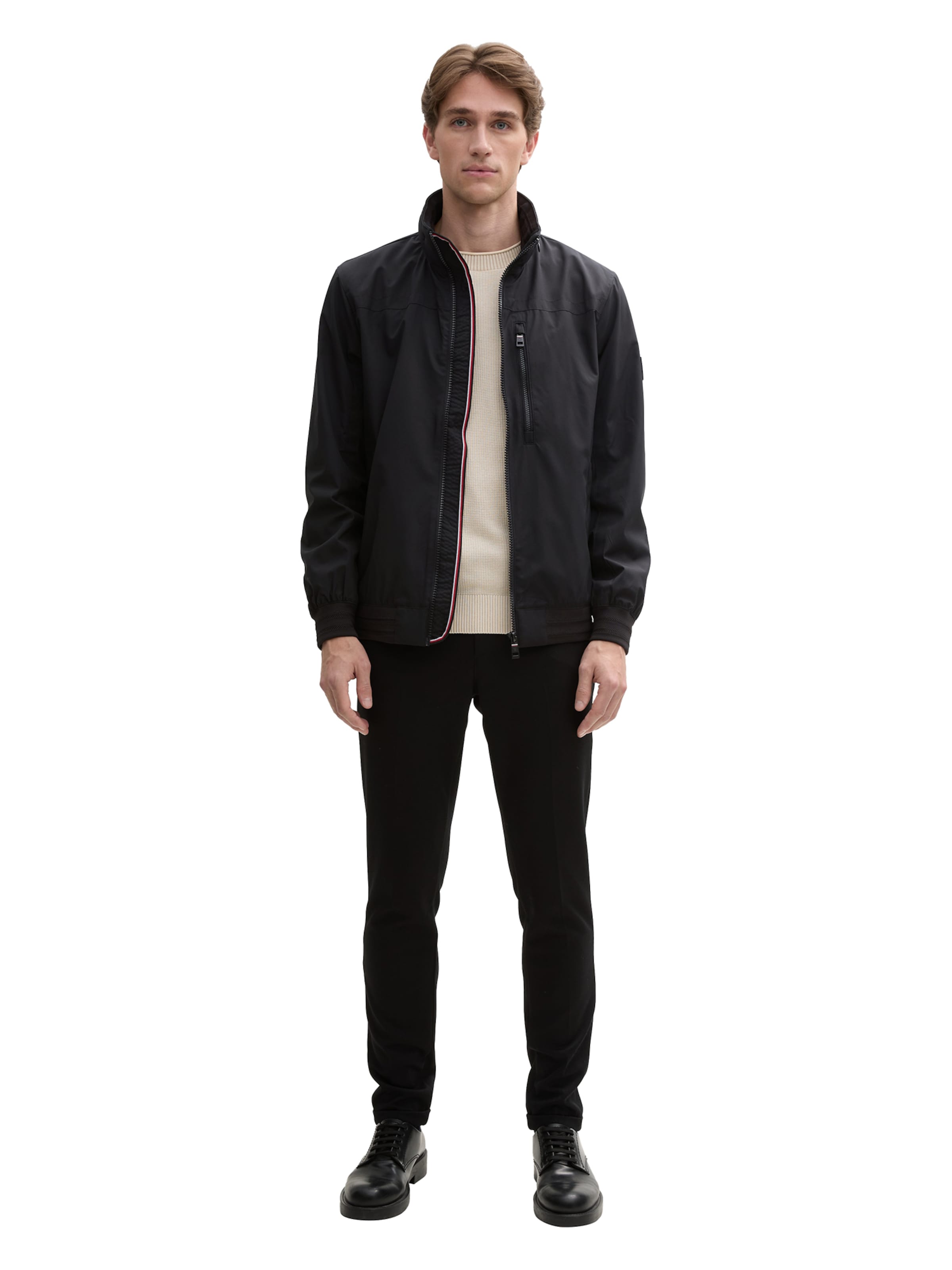 TOM TAILOR Jacke in Schwarz