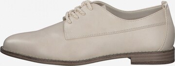 TAMARIS Lace-Up Shoes in Beige