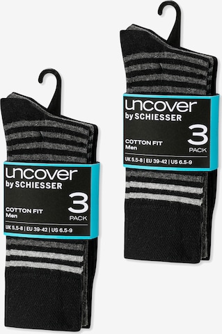 uncover by SCHIESSER Socken in Grau