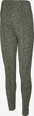 MAMALICIOUS Skinny Leggings 'REEVE' i grön: framsida