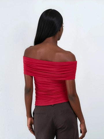 Chemisier Busem en rouge