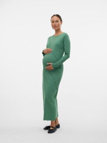 MAMALICIOUS Kleid 'MLStina' in Grün: Vorderseite
