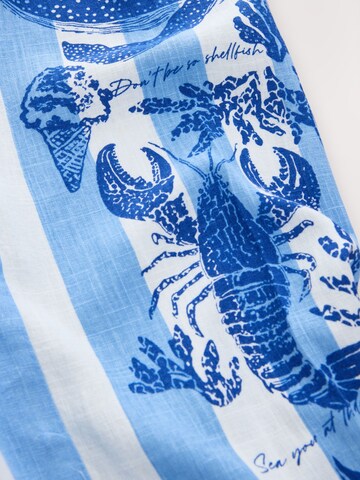 Next Wide Leg Hose in Blau