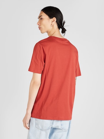 HUGO Red - Camiseta 'Dulivio' en rojo