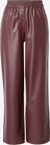 modström Loose fit Pants 'Huxley' in Brown: front