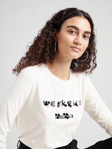 Weekend Max Mara - Camiseta 'SIAMESE' en blanco