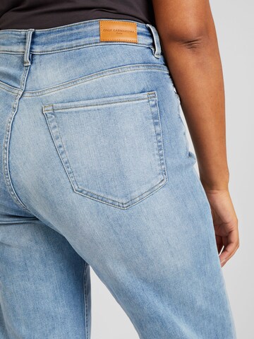 ONLY Carmakoma Wide leg Jeans 'EMMY' i blå