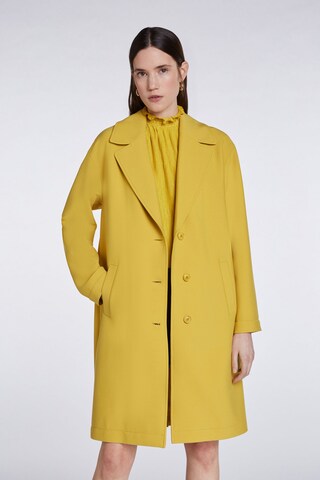 Manteau mi-saison SET en jaune : devant