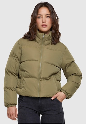 Urban Classics - Chaqueta de invierno en verde: frente