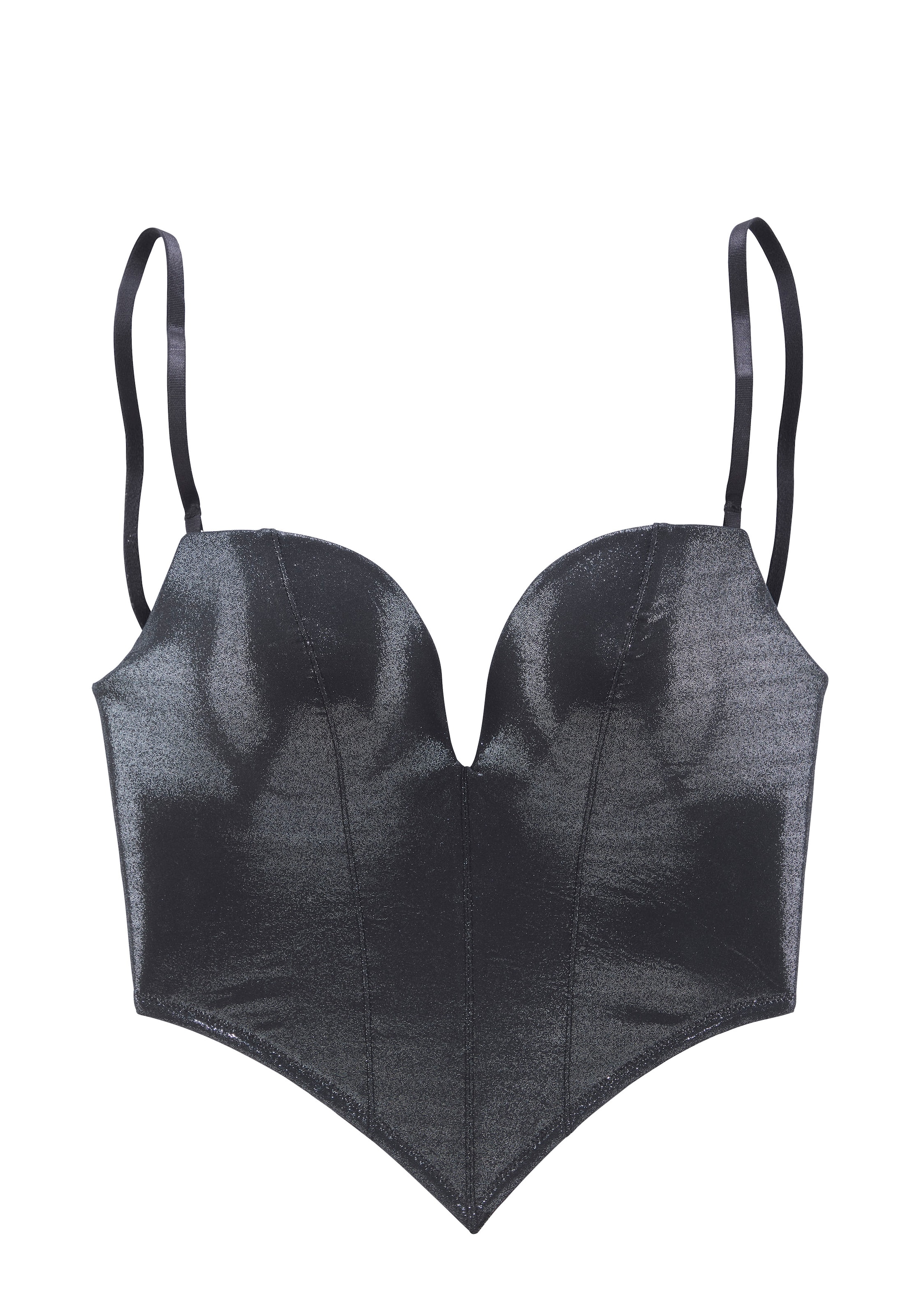 Corsage VIVANCE en noir : devant