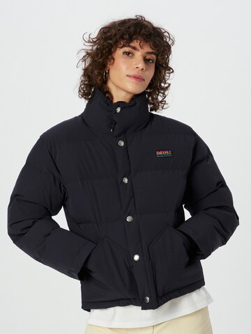 DEUS EX MACHINA Between-season jacket in Black: front