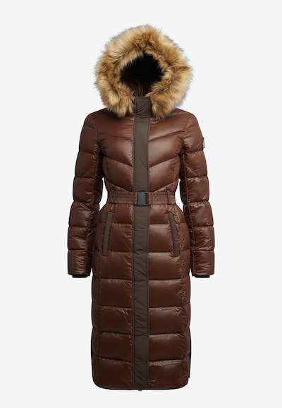 JACK1T Winter coat 'Diamond' in Brown, Item view