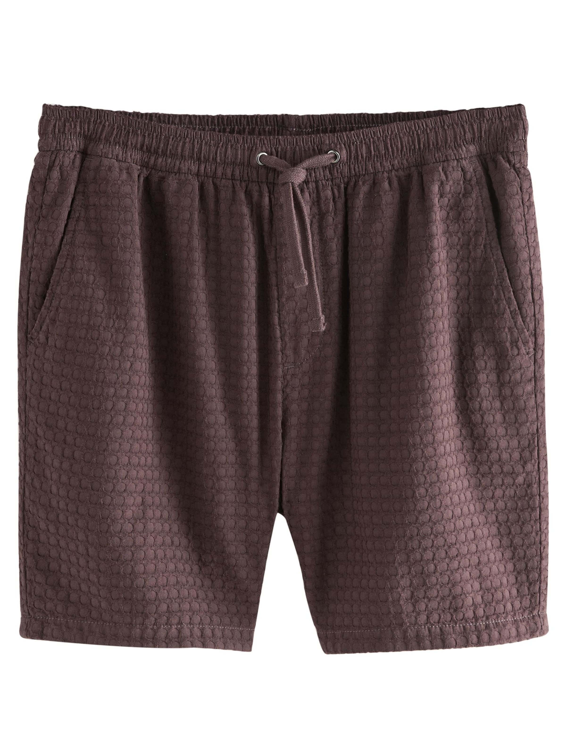 Next - regular Pantalón plisado en rojo: frente