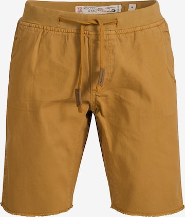 INDICODE JEANS Loosefit Chino 'Carver' in Oranje: voorkant