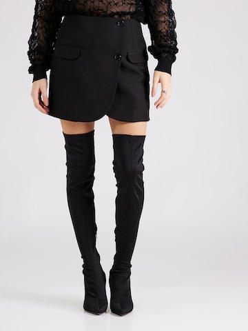 TOPSHOP Skirt in Black: front