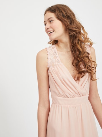 VILA Evening Dress 'Rilla' in Pink