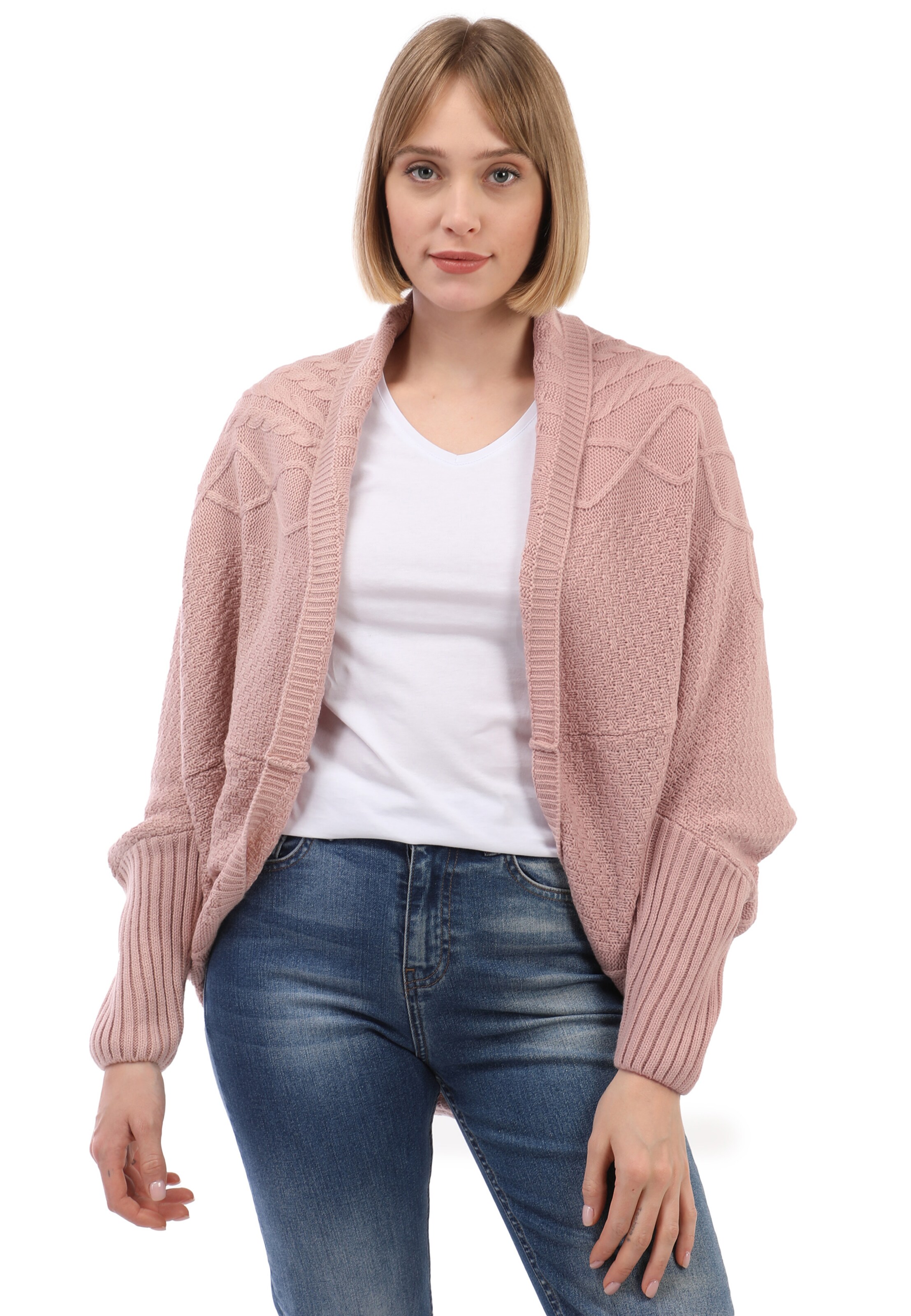 Felix Hardy - Cárdigan en rosa: frente