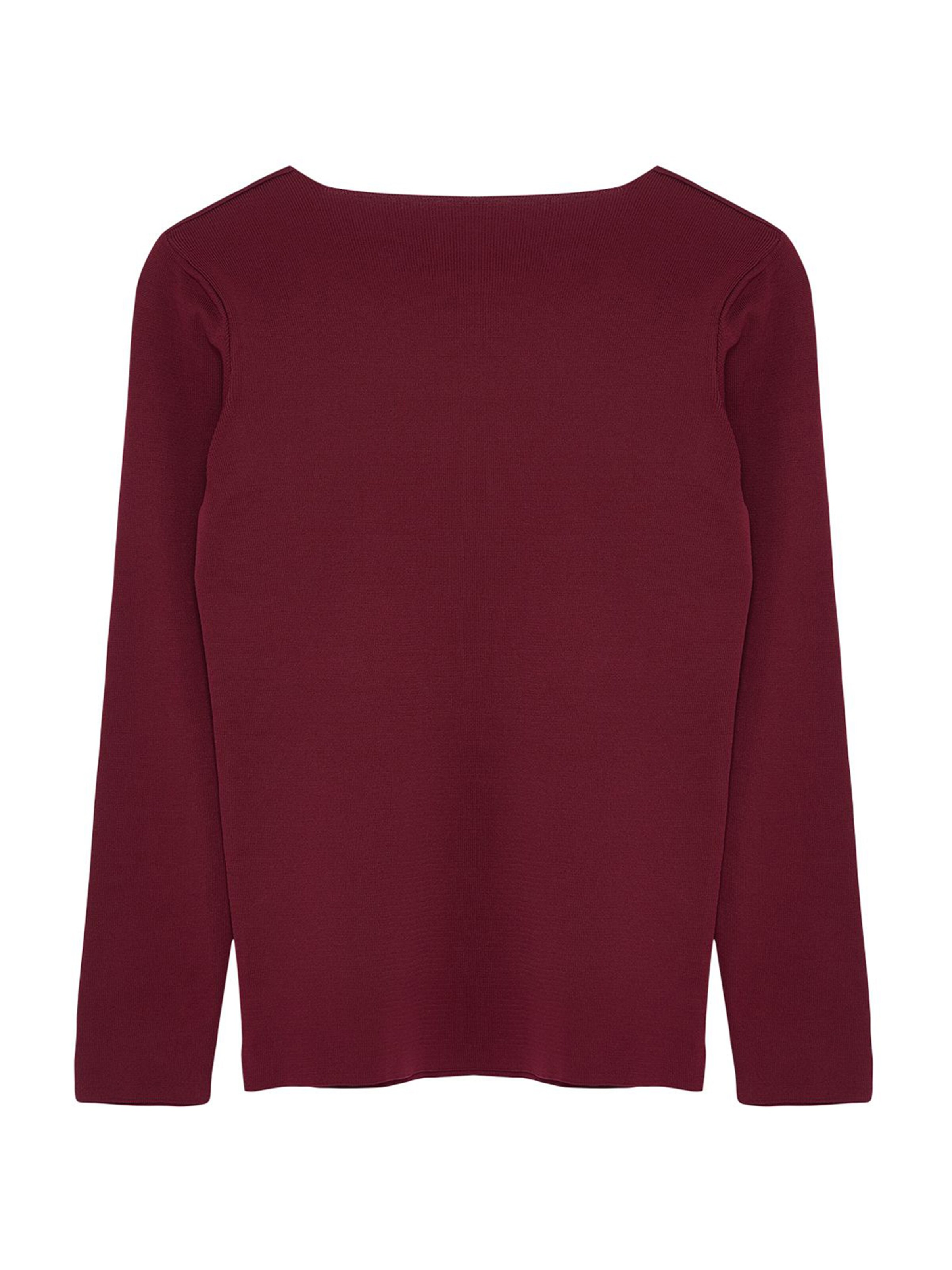 Trendyol Curve - Pullover em vermelho