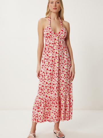 Happiness İstanbul Sommarklänning i röd