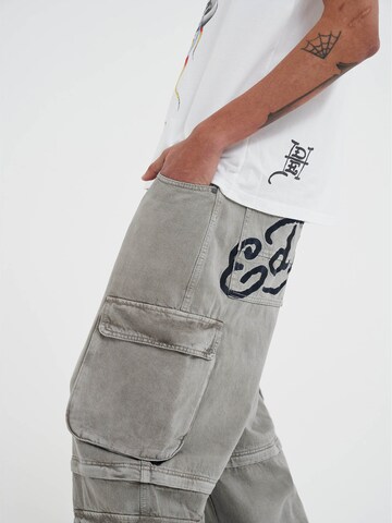 Ed Hardy Regular Cargojeans in Grau