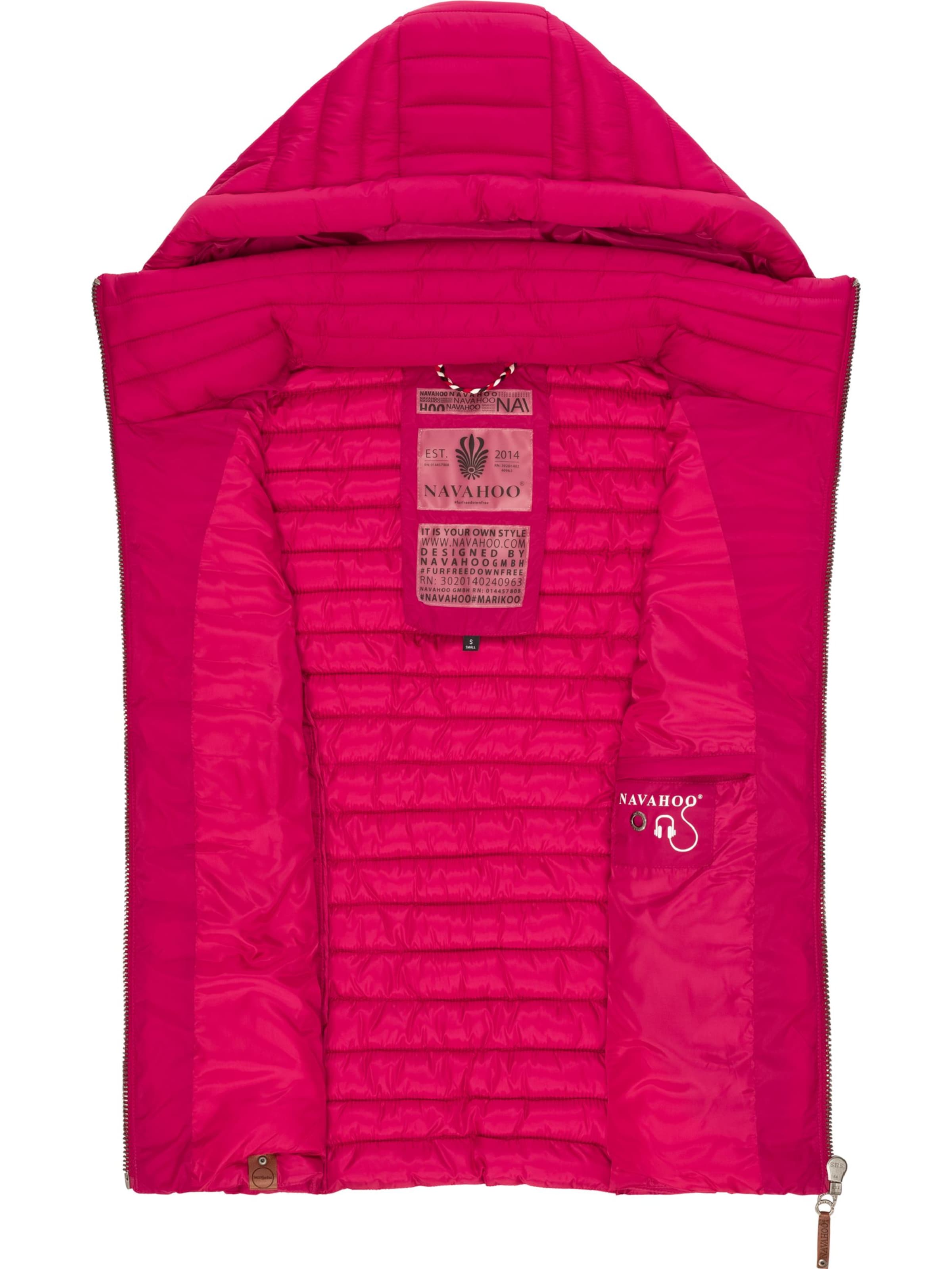 NAVAHOO Vest 'Shadaa' in Pink