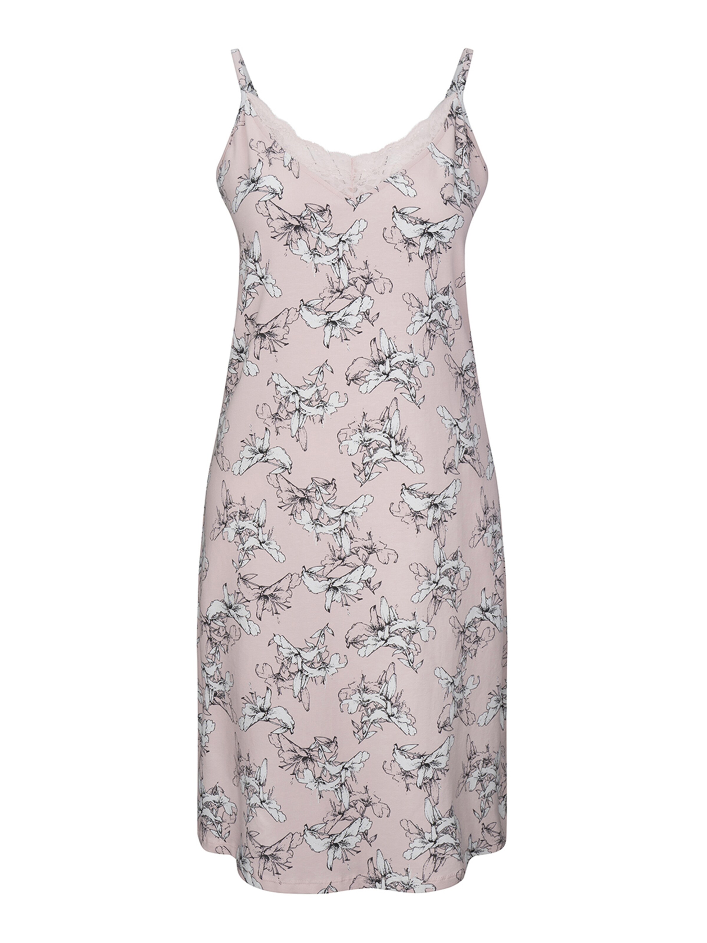 Goldenbay - Camisola de pijama 'Blooms' em rosa: frente