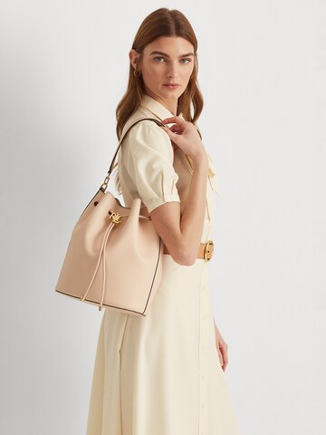 Lauren Ralph Lauren Ročna torbica 'Andie' | roza barva