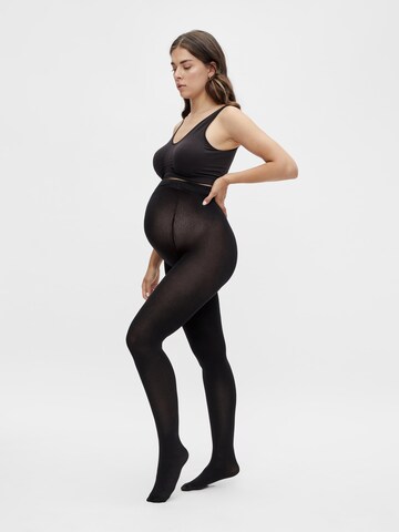 MAMALICIOUS Strumpfhose 'Kaya' in Schwarz