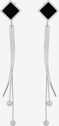 Akzent Earrings 'Beau, langlebig' in Silver: front