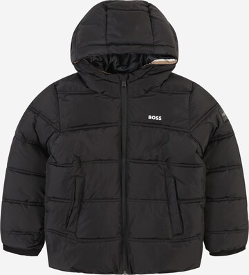 BOSS Winter jacket in Black: front