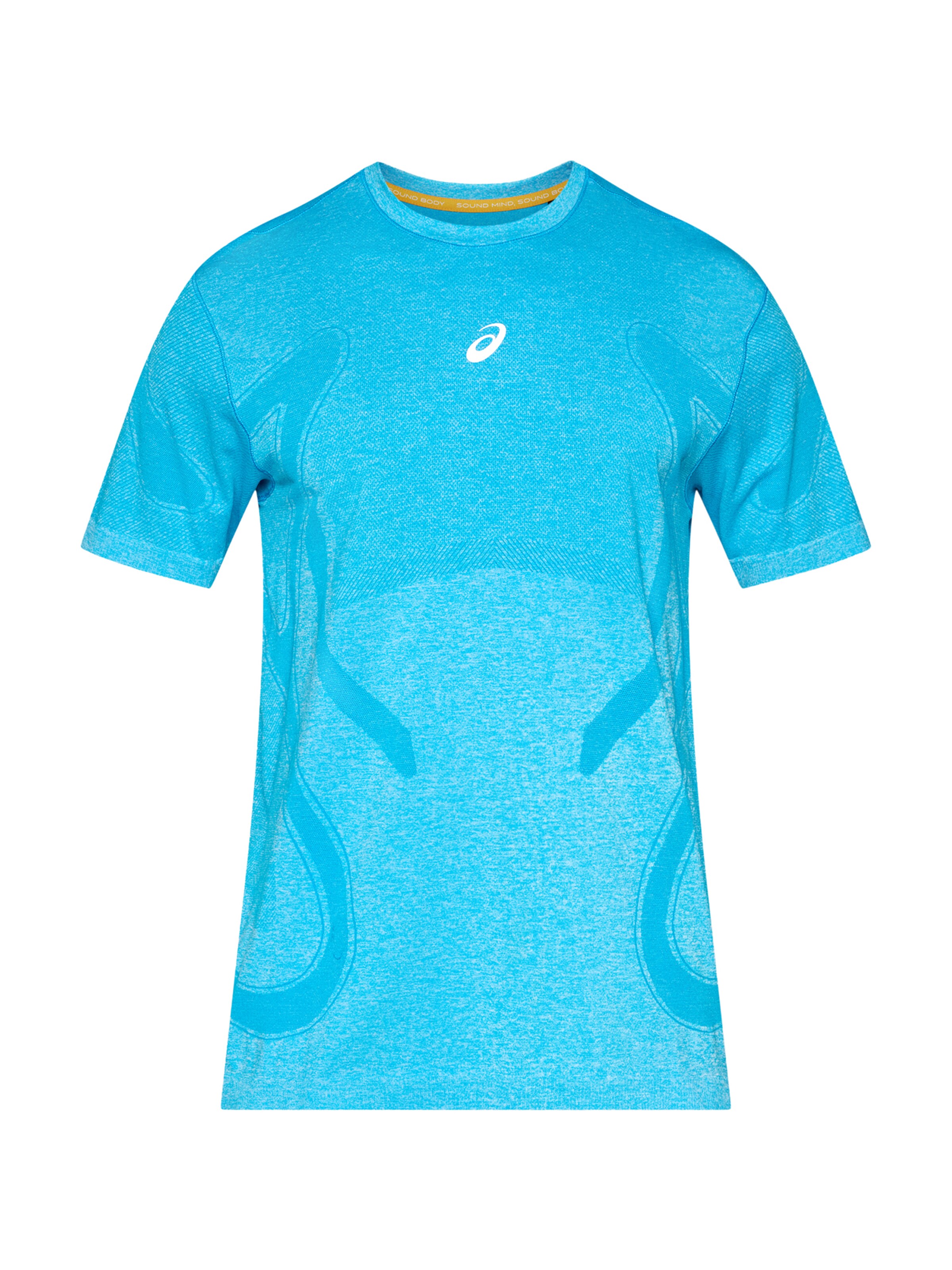 ASICS Функциональная футболка 'ROAD' в Синий: спереди