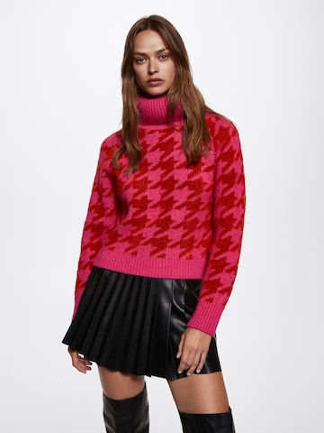 MANGO Sweater 'CLAUDIO' in Pink: front