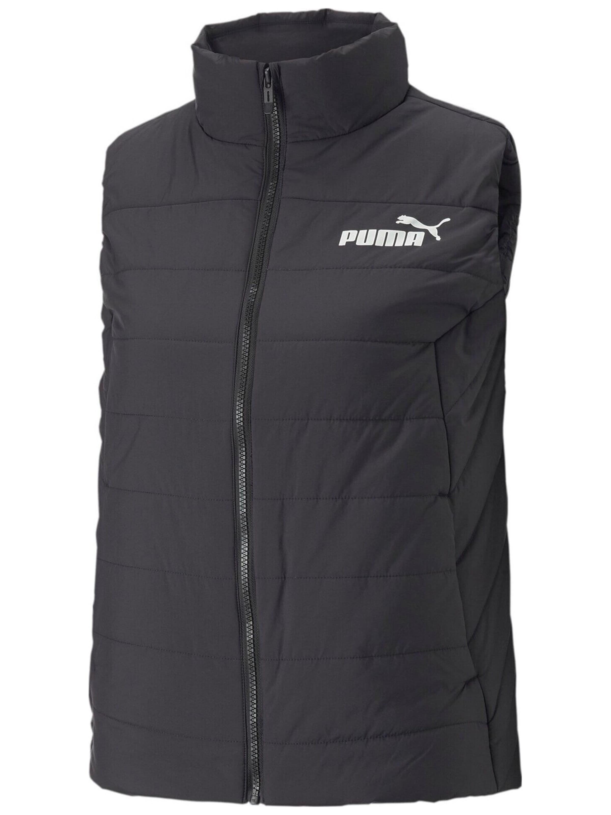 PUMA Vest 'Puma Ess Padded' in Black: front