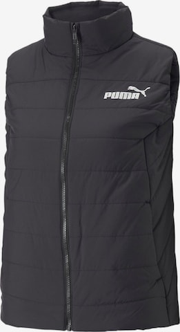 PUMA Vest 'Puma Ess Padded' in Black: front