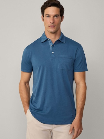 Hackett London Poloshirt in Blau: Vorderseite